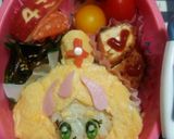 プリキュア キュアフローラのキャラ弁♡作り方7写真