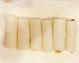 ❀可愛いお弁当❀お花のロールサンド作り方6写真
