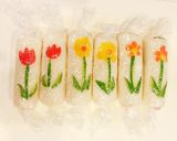 ❀可愛いお弁当❀お花のロールサンド作り方10写真