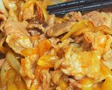 はじめて！生姜焼き風の豚丼作り方4写真