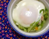 キャベツナコーンの巣ごもり卵ココット♬作り方6写真