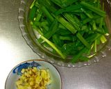 もやし・ニラ・ひき肉の卵とじ♬作り方1写真
