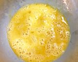 もやし・ニラ・ひき肉の卵とじ♬作り方2写真