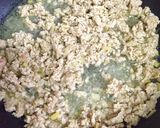 もやし・ニラ・ひき肉の卵とじ♬作り方4写真