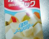 ＊簡単妊婦おやつ＊黒みつきなこ寒天作り方1写真