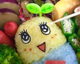梨汁ブシャー！ふなっしーのキャラ弁作り方6写真