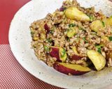 優しい甘さ、鶏肉の「おかずさつまいも」作り方8写真