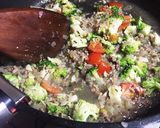 ココナッツオイルdeアジアンミートパスタ作り方3写真