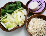 幼児取り分け♪白菜と豚ロースのみぞれ煮作り方1写真