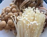 水餃子入り♡とろ~りあったかきのこ鍋作り方4写真