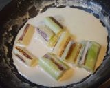 焼き長ねぎのクリーム煮作り方3写真
