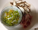 中華おこわ風 炊き込みご飯作り方1写真