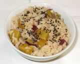 簡単!さつまいもご飯♪失敗しない炊飯器で作り方8写真