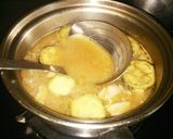 ★豚肉と茄子のお味噌汁★作り方3写真
