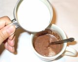 新★簡単!ココア豆乳ドリンク♪冷え性に!作り方5写真