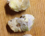 里芋とさつま芋のミックスご飯を炊く作り方2写真