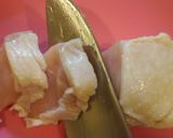 揚げない！簡単☆鶏胸肉でチキン南蛮☆作り方1写真