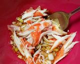 カリブ使用☆大豆のお肉で中華和え作り方6写真