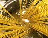 定番 ほうれん草とベーコンのパスタ作り方3写真