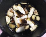 なすと豚肉のあったかつけうどん作り方4写真