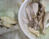 燻製しおで！焼鮭と舞茸の炊き込みごはん！作り方3写真