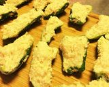 簡単！ヘルシー！肉詰めピーマン♡作り方4写真