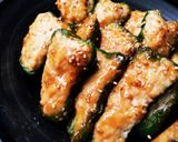 簡単！ヘルシー！肉詰めピーマン♡作り方8写真