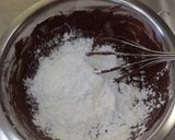 レンジで簡単　米粉ココアケーキ作り方5写真