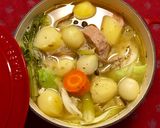 温まる～♪生姜とデカゴロ野菜の洋風ポトフ作り方5写真