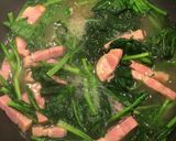 定番 ほうれん草とベーコンのパスタ作り方6写真