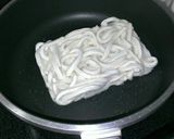 簡単焼きうどん作り方1写真