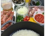 ワインと合う料理☆パエリア☆STAUB作り方2写真