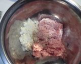 鶏団子とレタスのスープ作り方1写真