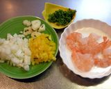 ニンニク風味が美味しい海老チャーハン♪作り方2写真