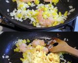 ニンニク風味が美味しい海老チャーハン♪作り方6写真