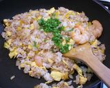 ニンニク風味が美味しい海老チャーハン♪作り方8写真