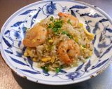 ニンニク風味が美味しい海老チャーハン♪作り方9写真
