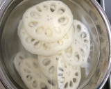 サクサク食感☆れんこんのはさみ揚げ♪作り方2写真