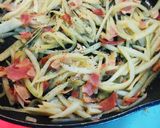 節約☺　大根の皮の香草パン粉焼き作り方5写真