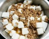 大豆のお肉で、ヘルシー大根のそぼろあん作り方2写真