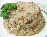 ぶりのわさび醤油漬けチャーハン♪作り方6写真