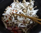 山盛り野菜&ベーコン♪中華風ミルクスープ作り方4写真