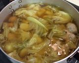 肉団子とキャベツのスープ煮作り方11写真