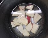 フライパンで作る大学芋作り方1写真