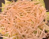 豚肉もやしキャベツの蒸し焼き作り方3写真