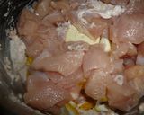 ゆず　軟骨　鳥胸肉　の　つくね作り方4写真