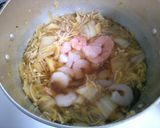 白菜とろとろ！簡単♪白菜と海老の和風煮♪作り方5写真