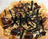 照り焼きチキン風ピザ作り方10写真