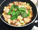 簡単に作れる台湾料理✵三杯鷄作り方9写真