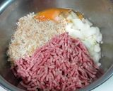 煮込みハンバーグdeワンポットパスタ作り方1写真